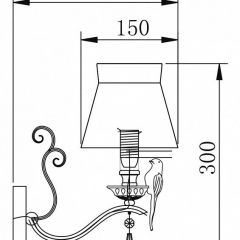 Бра Maytoni Bird ARM013-01-W | фото 2