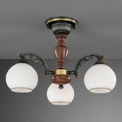 Люстра на штанге Reccagni Angelo 8610 PL 8630/3 | фото 2