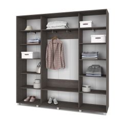 МАРТИН Шкаф-купе с зеркалами Анкор темный (2400*450) М443 | фото 2