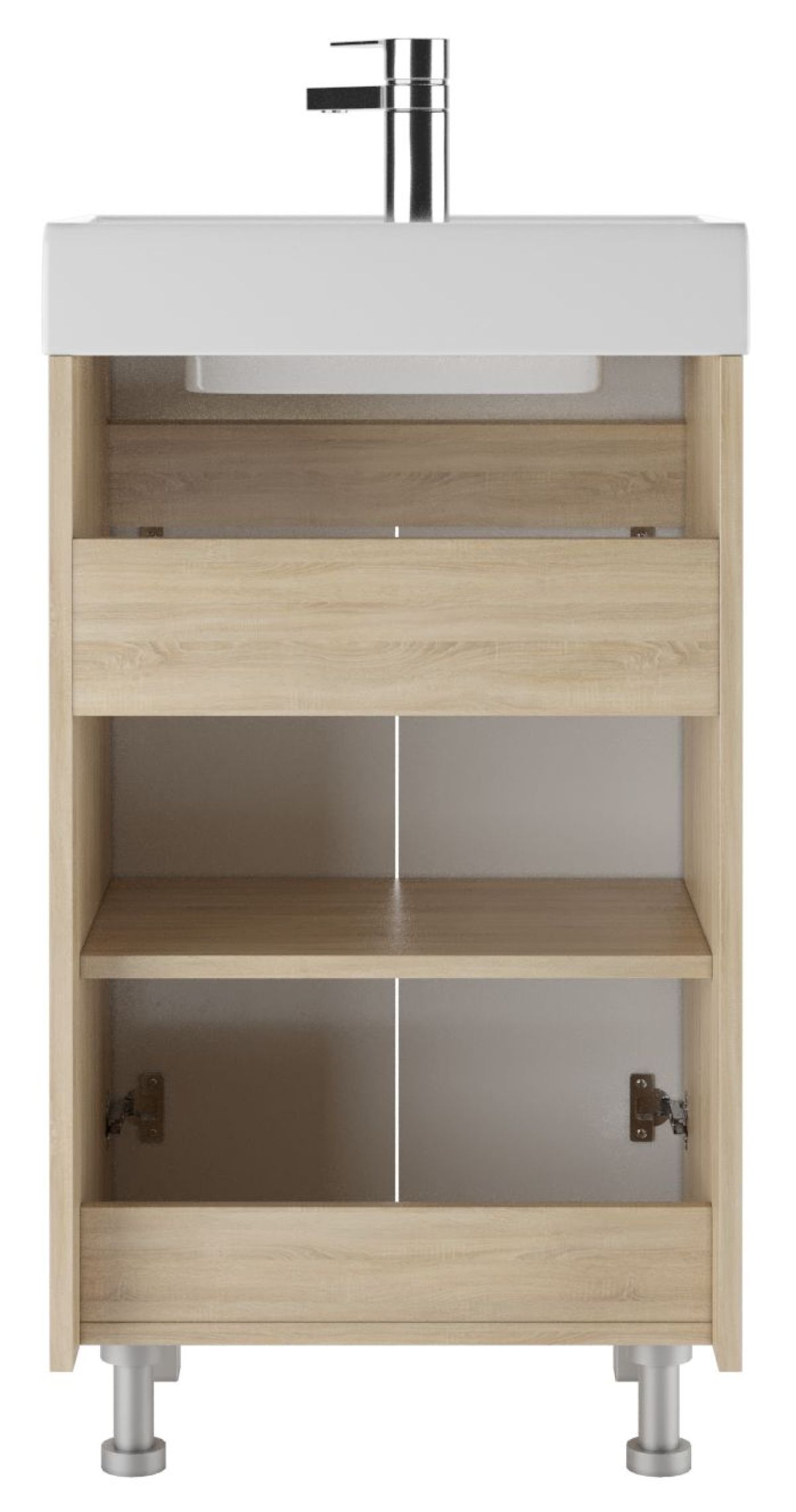Тумба под умывальник "Енисей 40" Мечта Дуб сонома без ящика АЙСБЕРГ (DM2311T) | фото 3