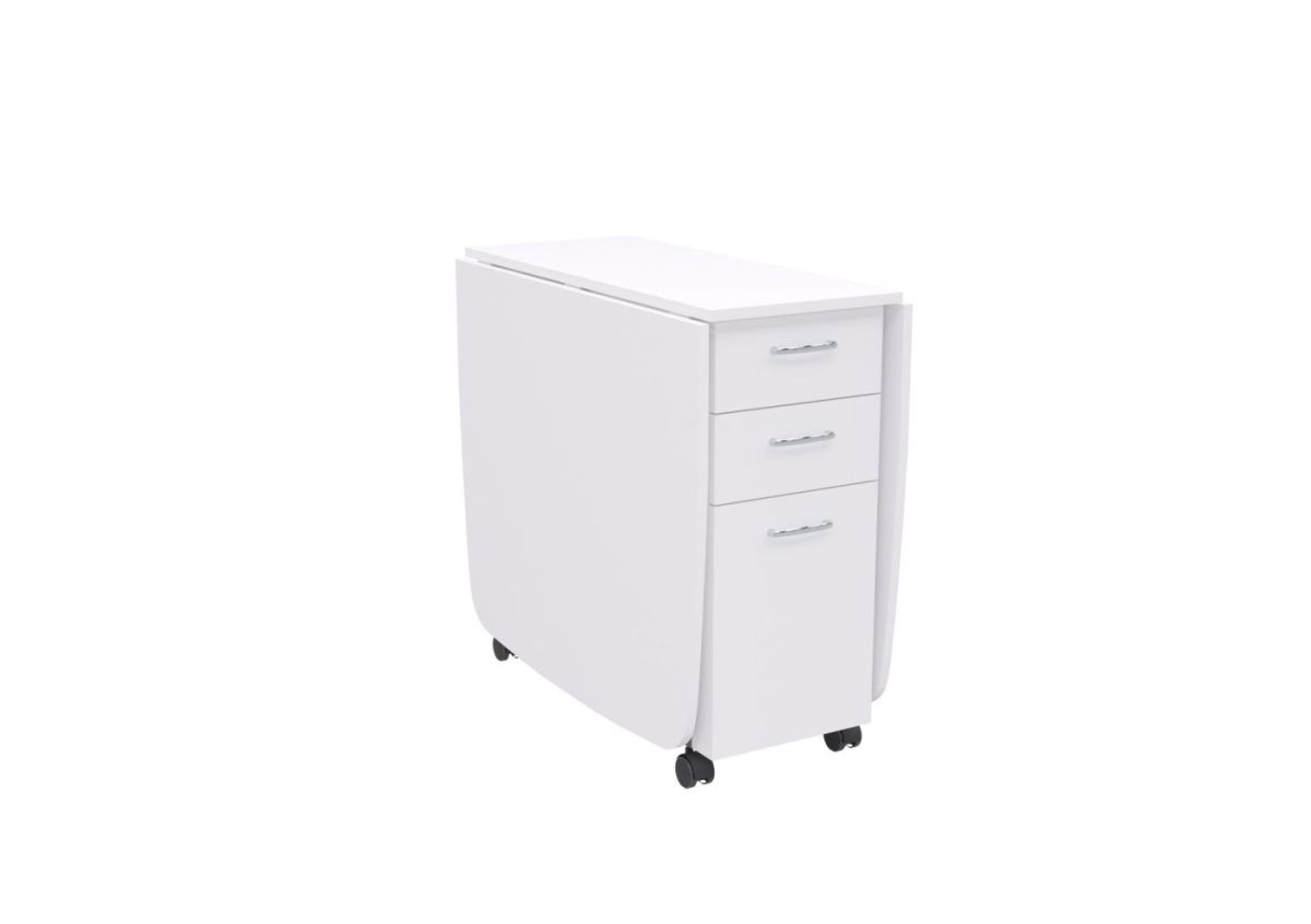 Стол книжка с ящиками (1-6702бел) Белый | фото 4
