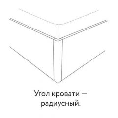 Кровать "Сандра" БЕЗ основания 1600х2000 | фото 3