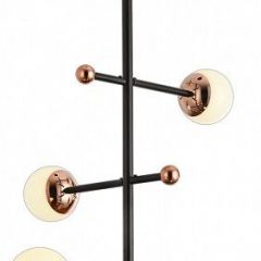 Люстра на штанге Natali Kovaltseva LOFT LED LED LAMPS 81338 GOLD BLACK | фото 2