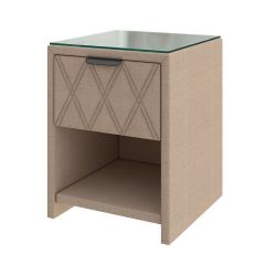 PROxSON Тумба Side (Ткань: Рогожка Savana Camel (бежевый)) 44x45 | фото 2