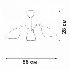 Люстра на штанге Vitaluce V3336 V3336-0/3PL | фото 3