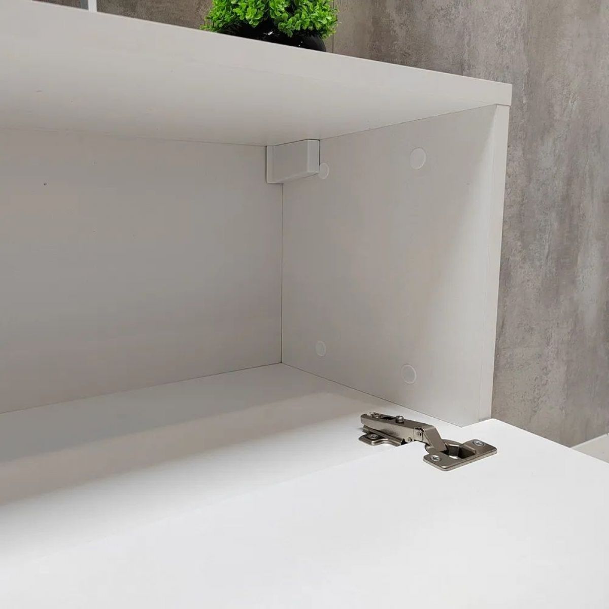 Тумба подвесная под ТВ LINES MTV4-MA 1150 Белый матовый (Белый-M 10.1.2) | фото 7