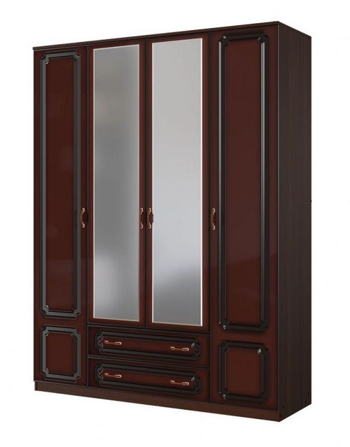 ЛАК (ОРЕХ) Спальный гарнитур (модульный) | фото 11