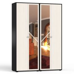 Камелия спальня № 1 Кровать 1400 + Две тумбы + Шкаф 4-х створчатый, цвет венге/дуб лоредо, сп.м. 1400х2000 мм., б/м, основание есть | фото 8