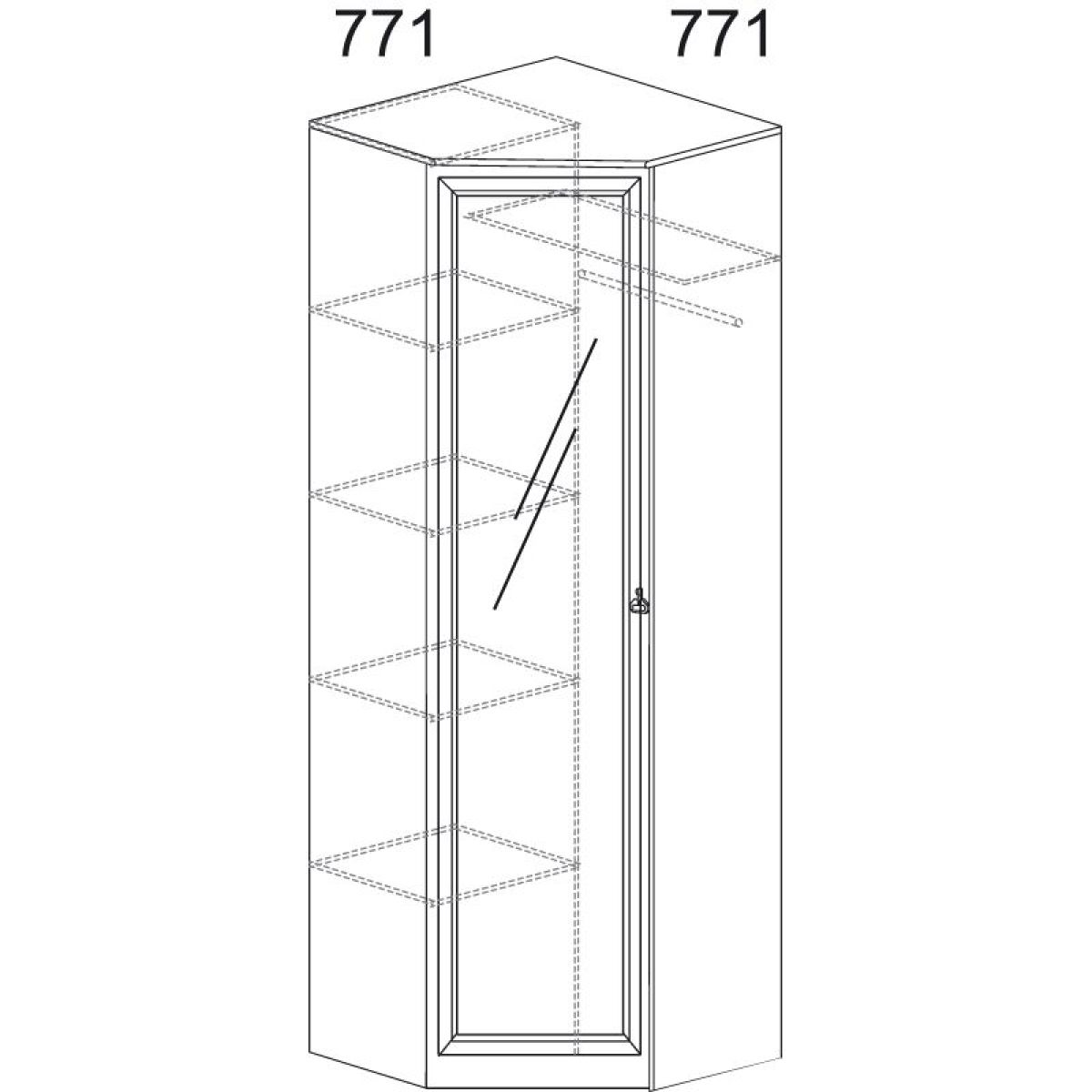 Прихожая Инна 4 Денвер темный | фото 5